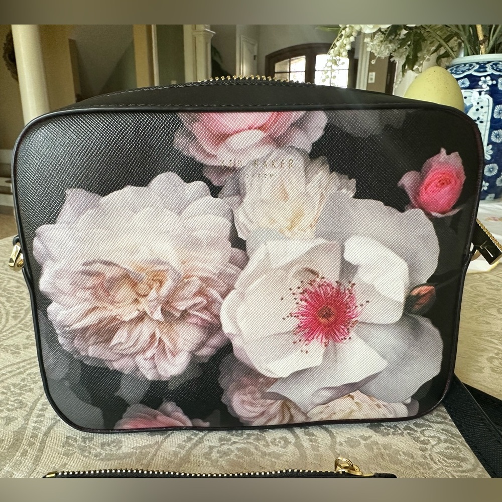 Ted Baker London floral crossbody camera bag